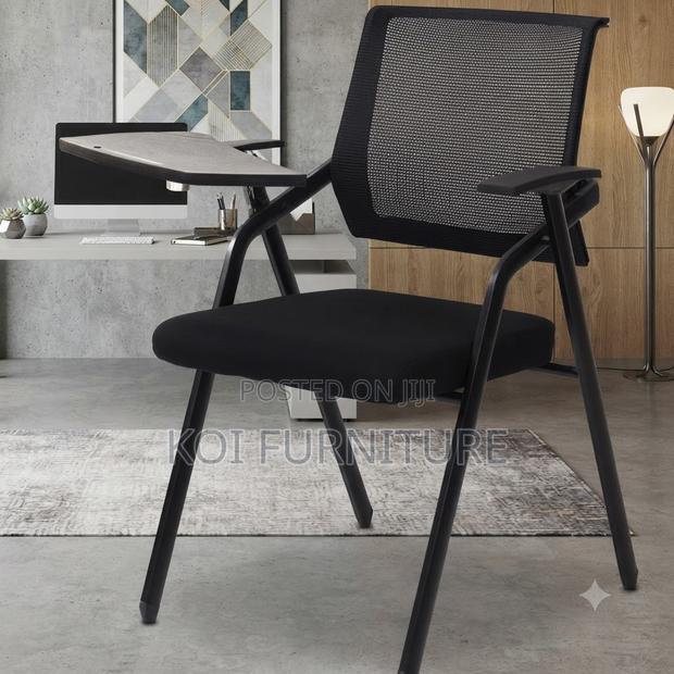 Office Chairs; Foldable Home Office School Chair With Book Pad - thumbnail 5