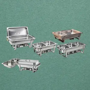 Wedding-Ready Stainless Steel Compartment Chafing Dish Food Warmer