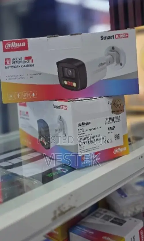 Dahua 4MP Smart Network Camera With Active Deterrence