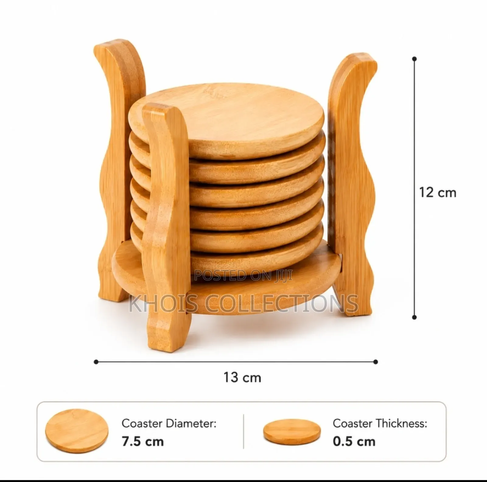 Classy Bamboo Coasters