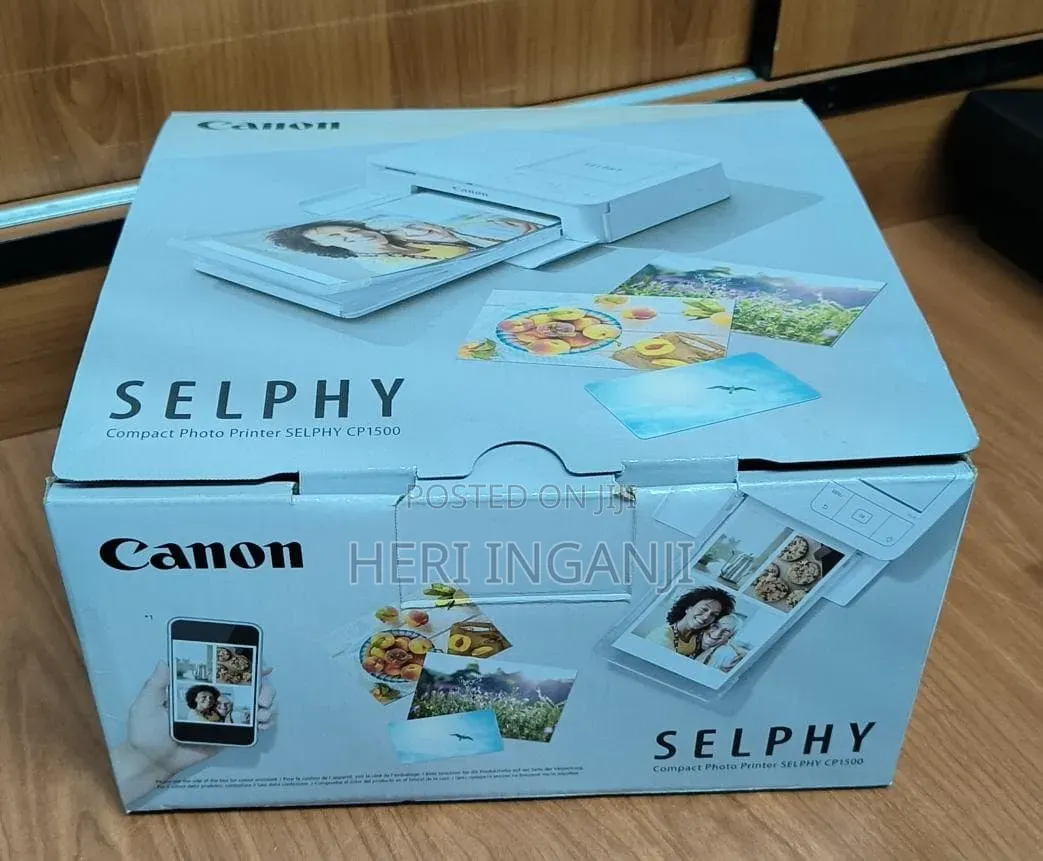 Canon SELPHY CP1500 Mini Photo Printer Pink CP1500 PKJP Compact