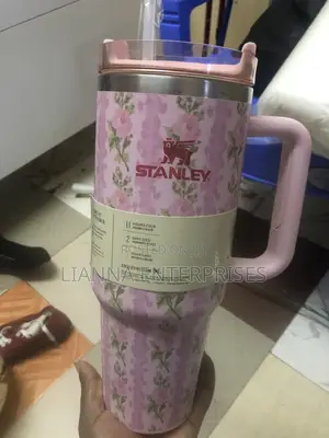 Floral Pink Stanely Cup