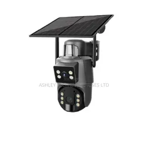 ~*Sure Bet U Box Wifi Dual Lens Outdoor PTZ Solar Camera