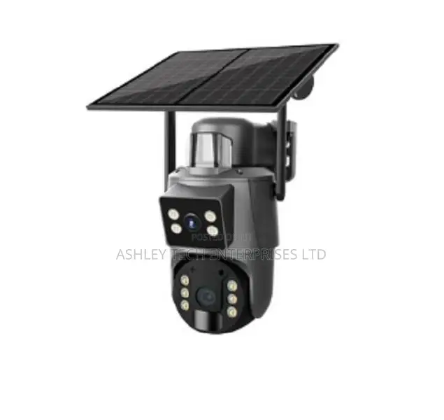 ~*Sure Bet U Box Wifi Dual Lens Outdoor PTZ Solar Camera