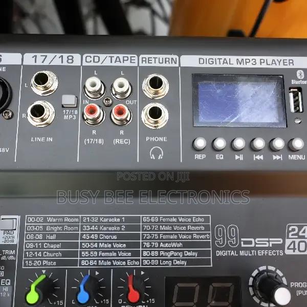 PEV Pro DP 18 16 Channel Professional Mixer - thumbnail 5