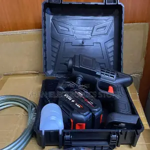 High Power Rechargeable Car Washer Gun With Jet Spray and 5m Hose Pipe