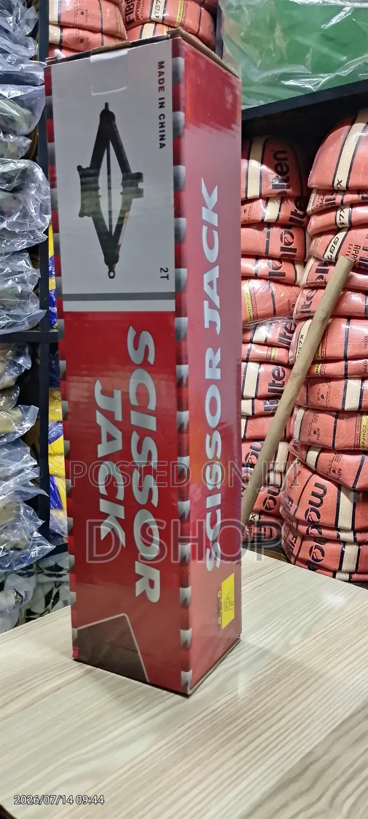 Portable Car Scissor Jack Kit