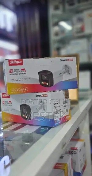 Dahua 4MP Outdoor IP Camera With Active Deterrence