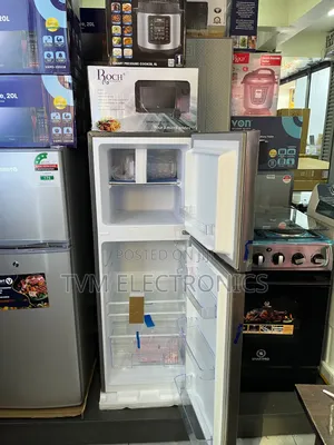 MIKA FRIDGE MRDCD138XLB(MRDCD75XLB) 138L, 2 Door Inox Line Brush