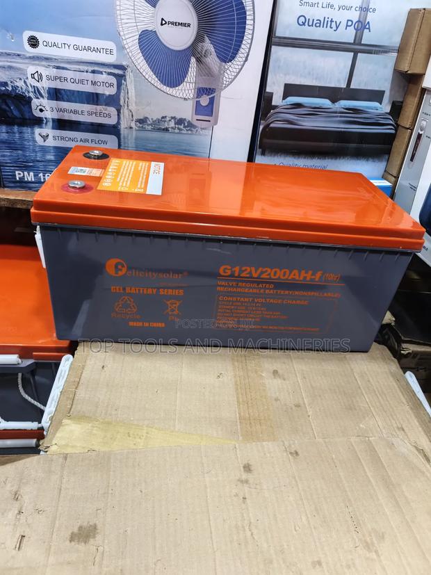 Felicity Solar G12v200ah-F 12v 200ah Solar Gel Battery