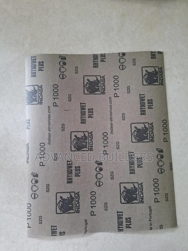Sandpaper P1000 Auto Fine Fissured