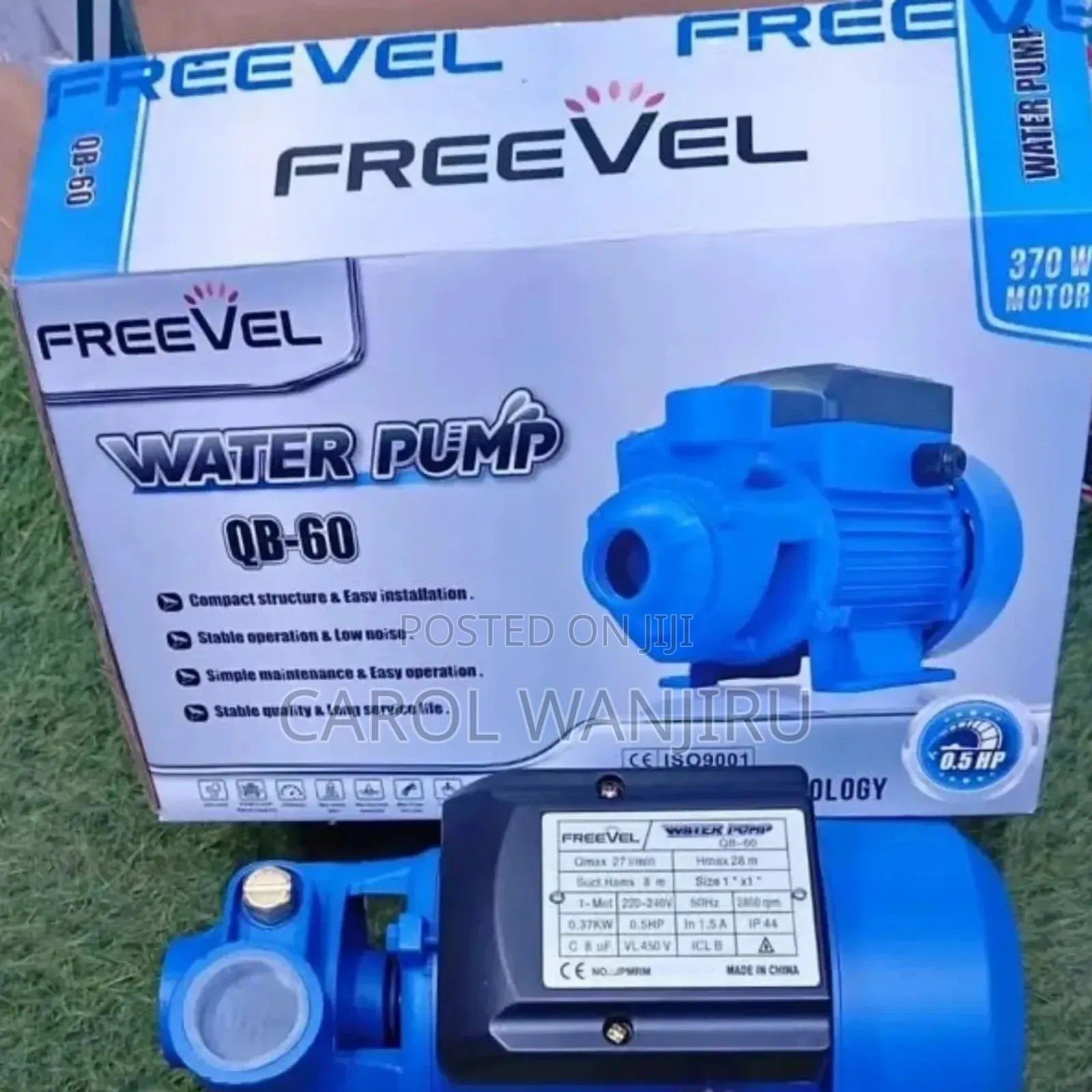 New 0.5hp Freevel Booster Pump/0.5Hp Freevel Booster Pump