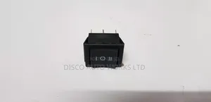 Rocker Switch on-Off-on LED (Square)