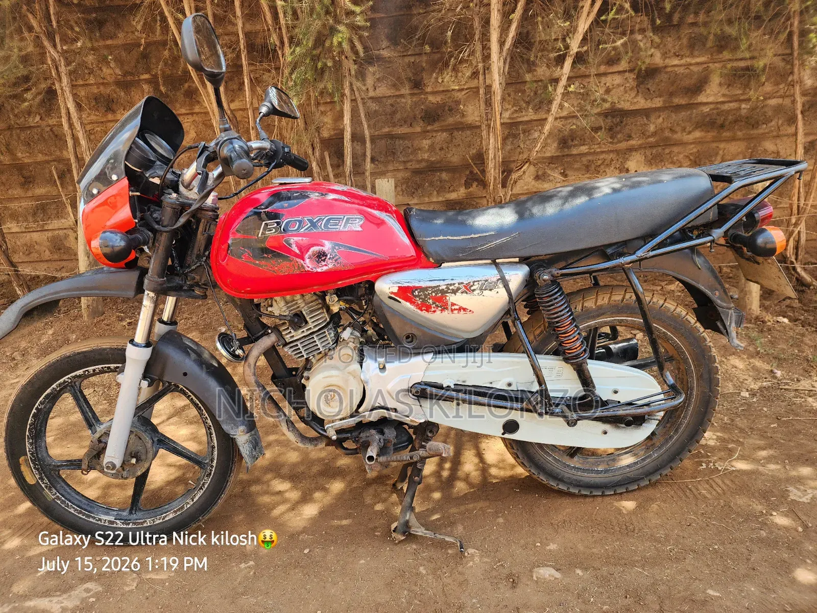 Bajaj Boxer 125 2019 Red