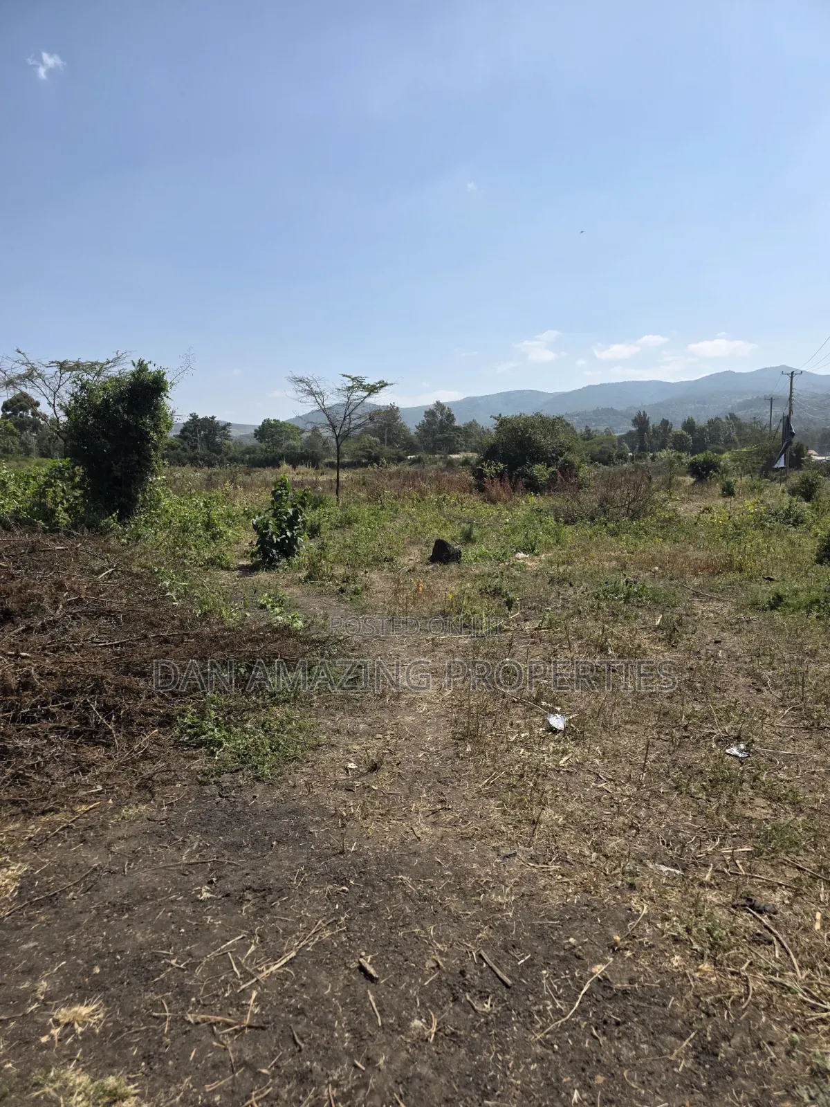 50 by 100 Commercial Plots Kiserian for Sale Touching Tarmac
