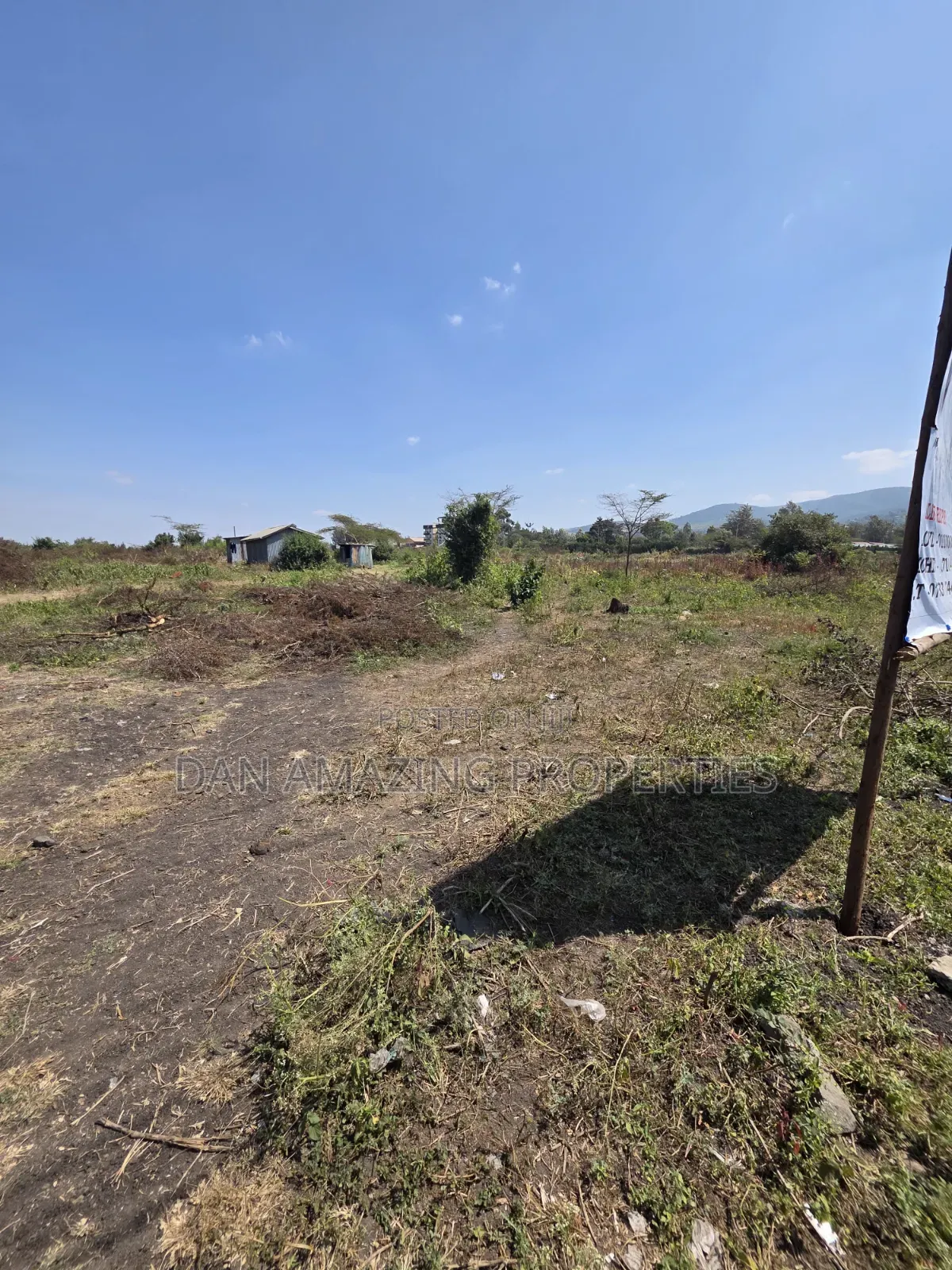 50 by 100 Commercial Plots Kiserian for Sale Touching Tarmac