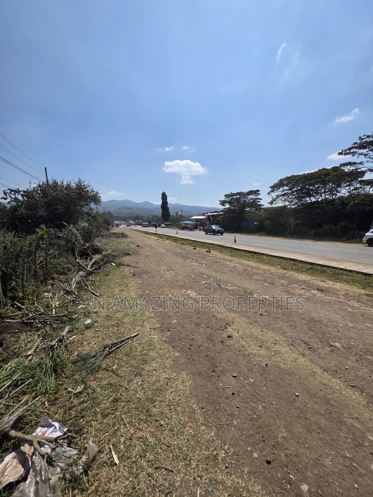 50 by 100 Commercial Plots Kiserian for Sale Touching Tarmac