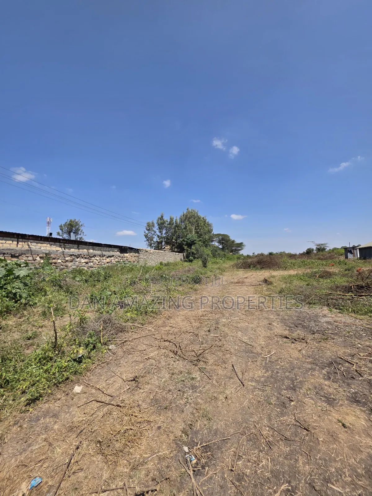 50 by 100 Commercial Plots Kiserian for Sale Touching Tarmac