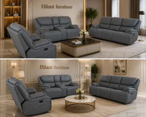 Six-Seater King-Size Recliner Sofa