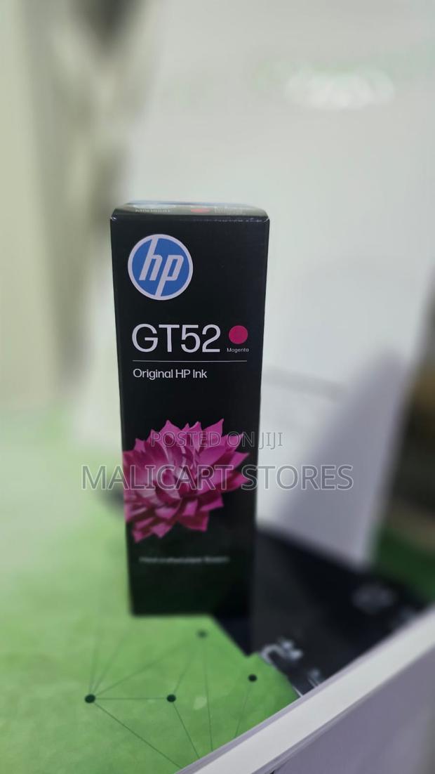 HP GT52 Magenta Original Ink Bottle - main view