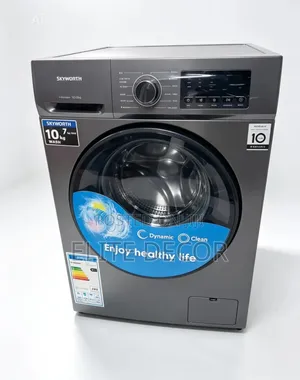 Skyworth 10kg/7kg Front Load Wash Dry Washing Machine –