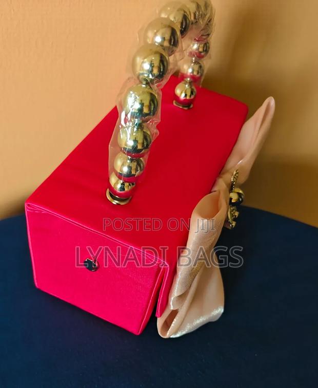 Satin Square Clutch - thumbnail 2