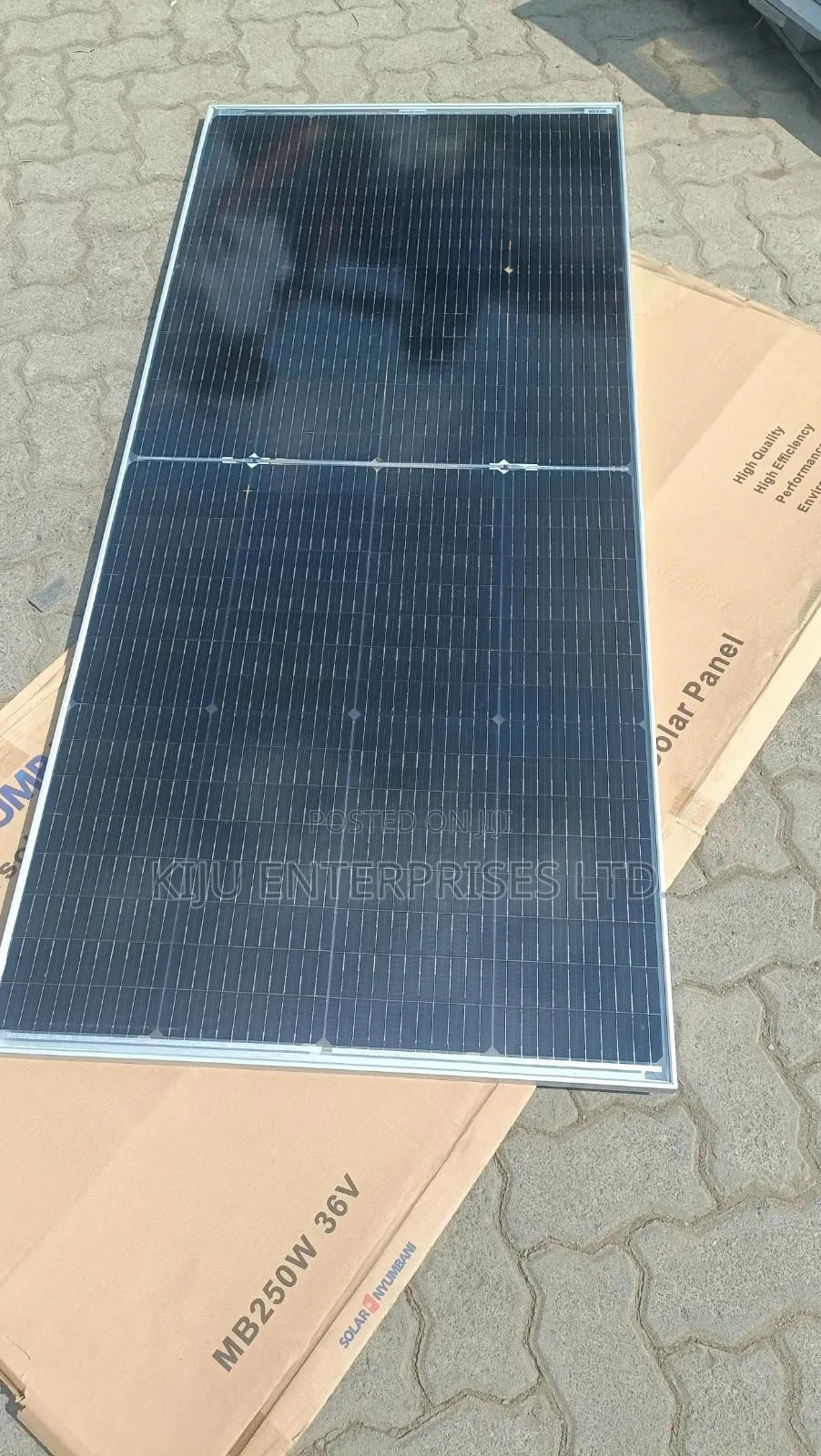 Solar Nyumbani 250W Monocrystalline Solar Panel (36V)
