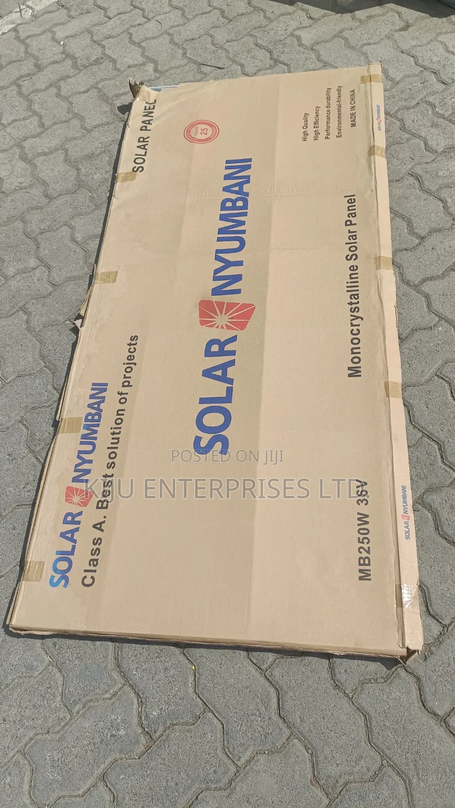 Solar Nyumbani 250W Monocrystalline Solar Panel (36V)