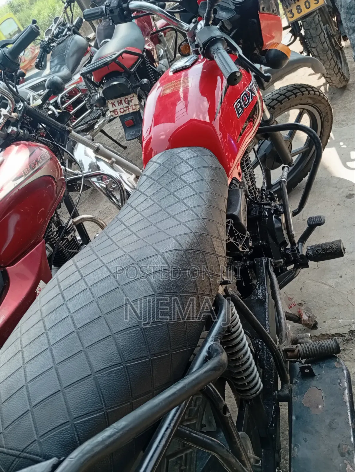 Bajaj Boxer 2021 Red