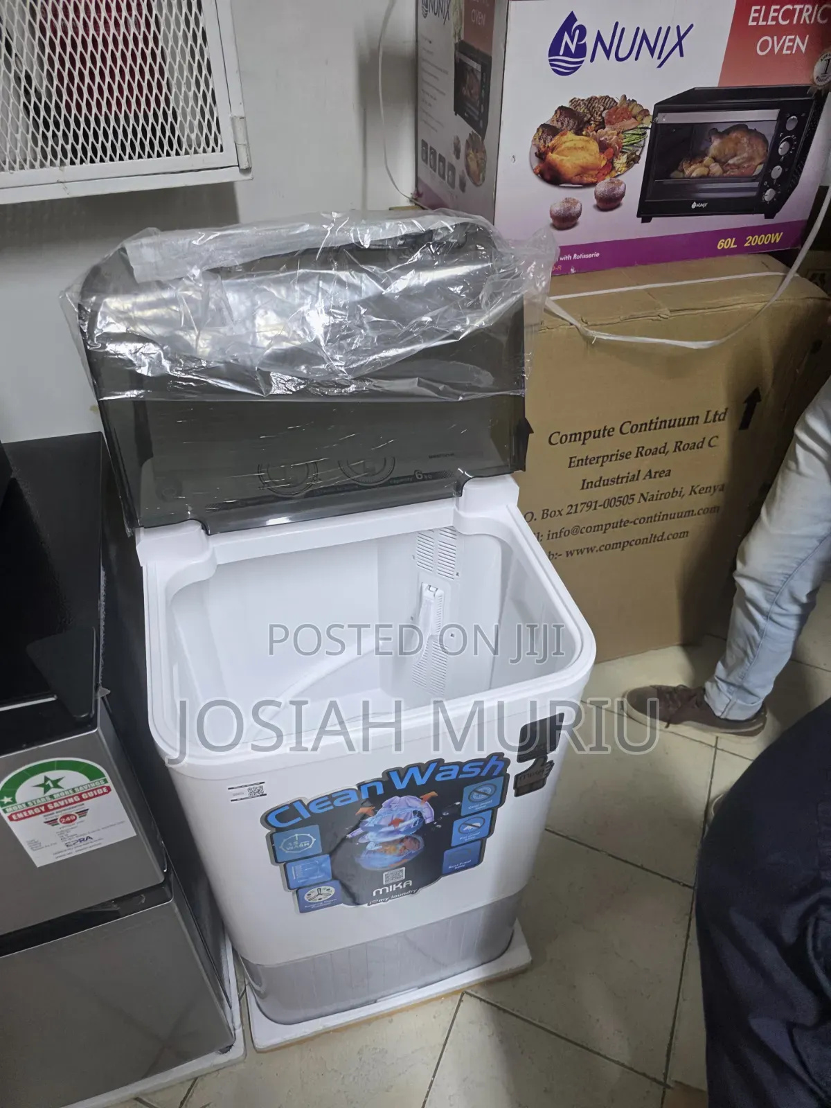 Mika 6kgs Washing Machine Top Load