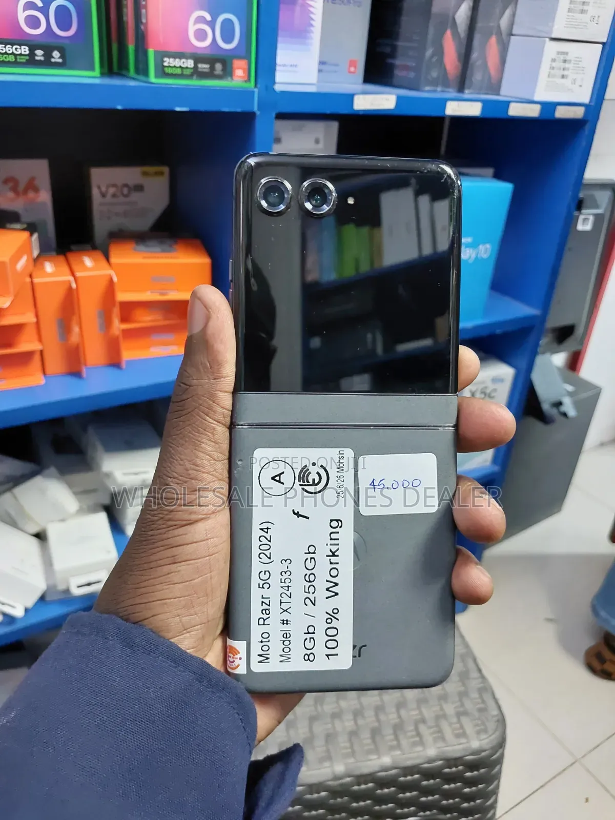 Motorola Edge (2024) 256 GB Blue