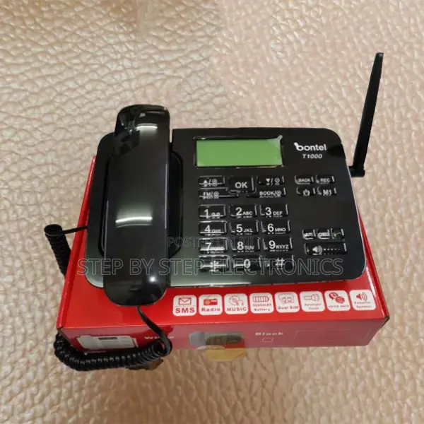 Bontel GSM Landline Phone Crystal Clear Voice Loud Speaker