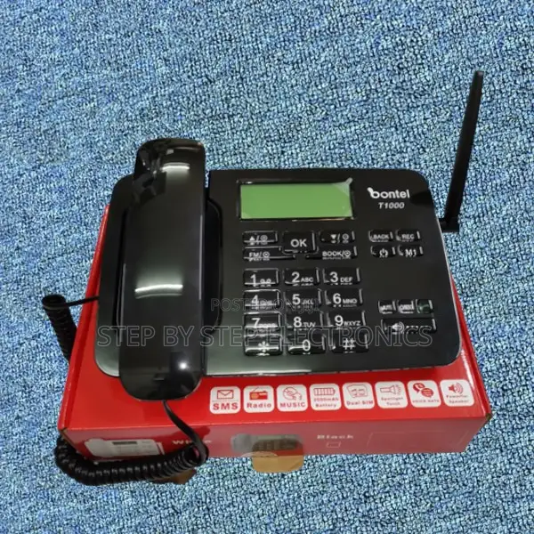 Bontel GSM Fixed Phone 150 Hours Standby Time Rechargeable