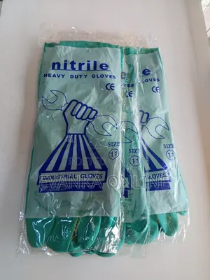 Heavy Duty Nitrile Gloves/Industrial Gloves- Size 11
