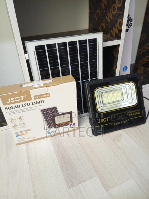 JSOT TK 200W Outdoor Solar LED Security Floodlight With Panel