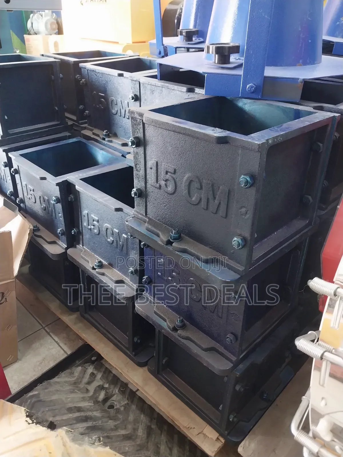 150mm Concrete Test Cube Moulds