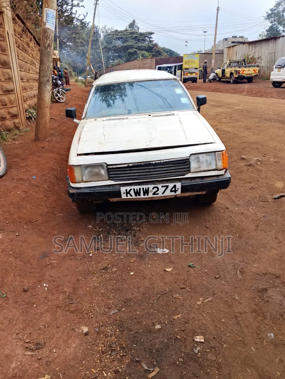 Mazda 323 1.1 1984 White