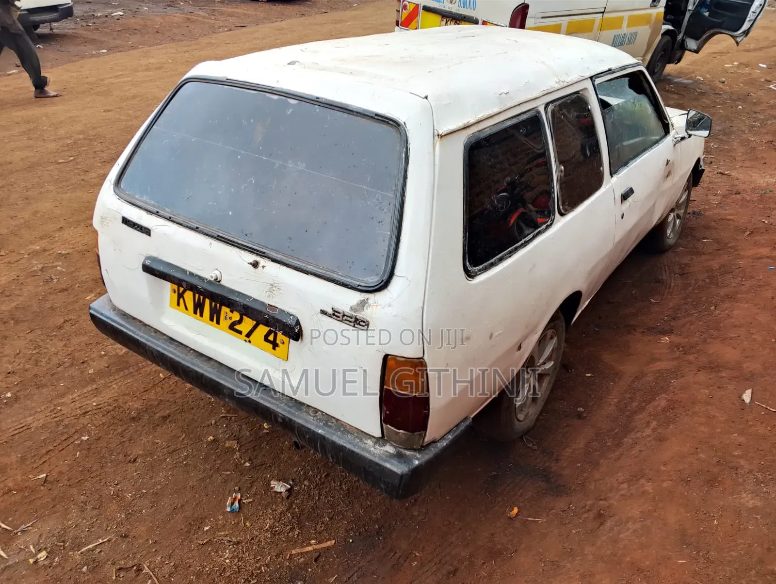 Mazda 323 1.1 1984 White