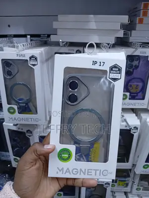 iPhone 17,translucent Cover and a Magnetic Ring Stand.