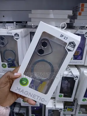 iPhone 17,translucent Cover and a Magnetic Ring Stand.