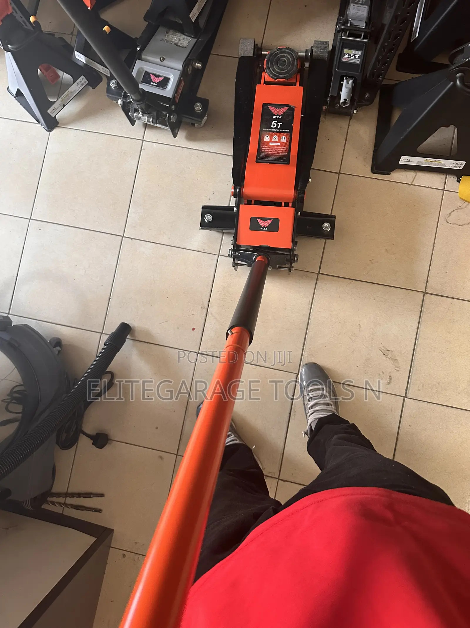Heavy Duty 5 Tonne Trolley Jack