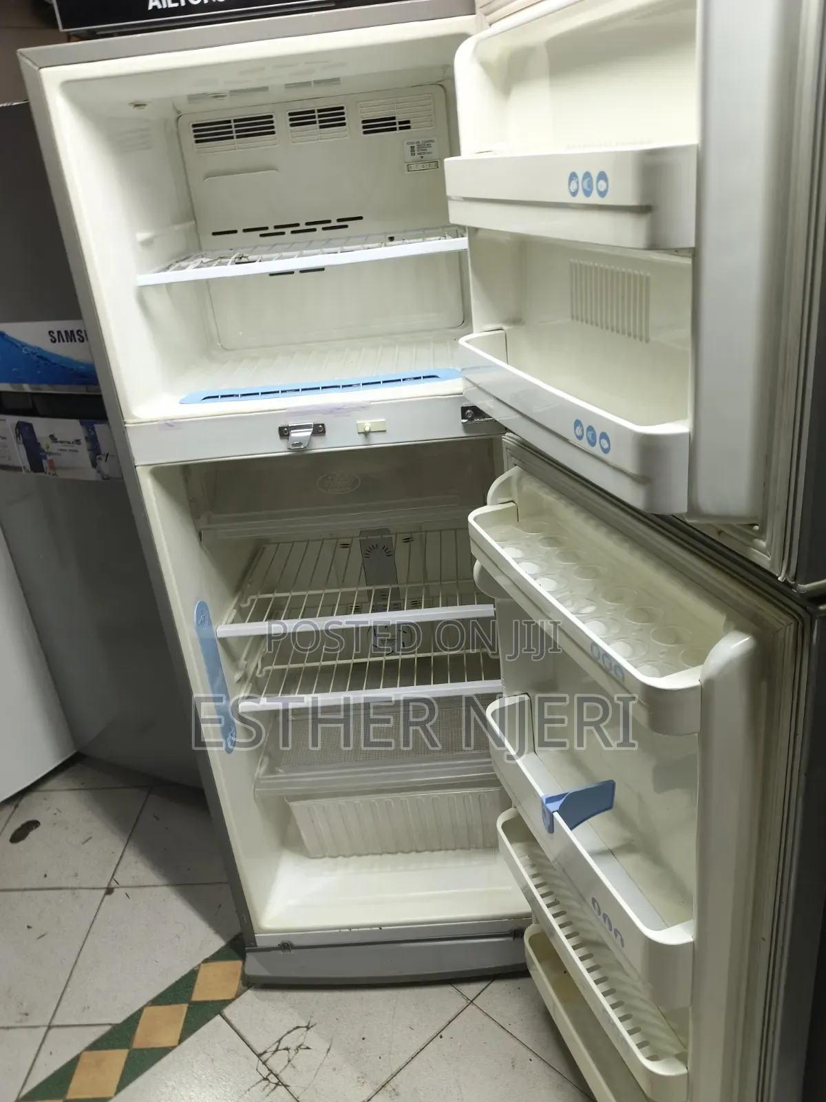 Pure Silver LG Double Doors Fridge