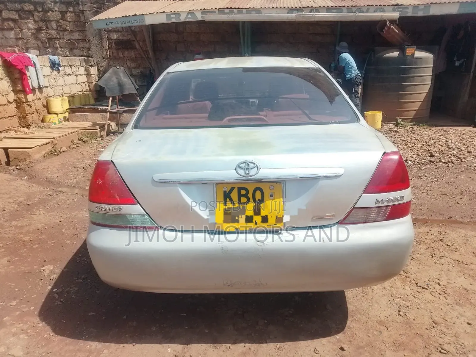 Toyota Mark II 2004 Silver