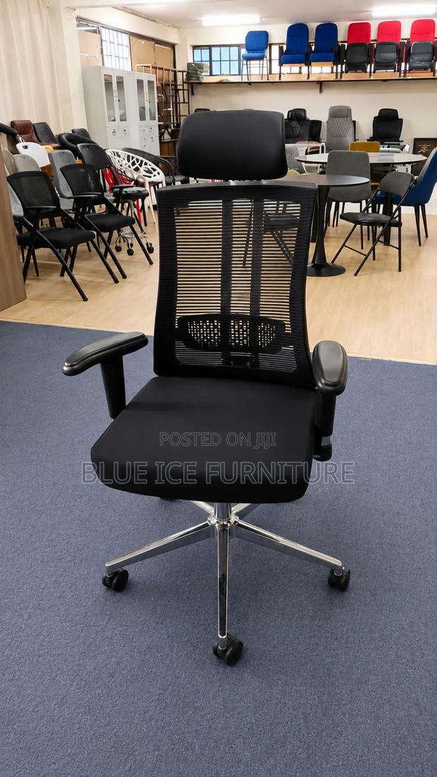 Computer Ergonomic Office Chair With Back Support and Adjustable