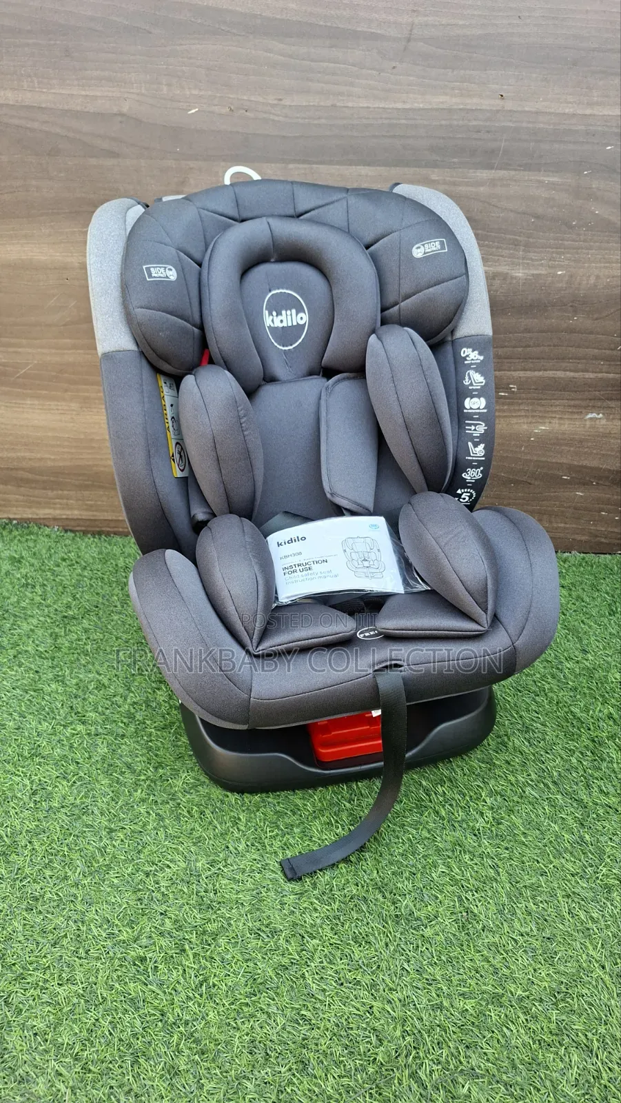 Kidilo Toddlers Car Seat With ISOFIX -Top Tether