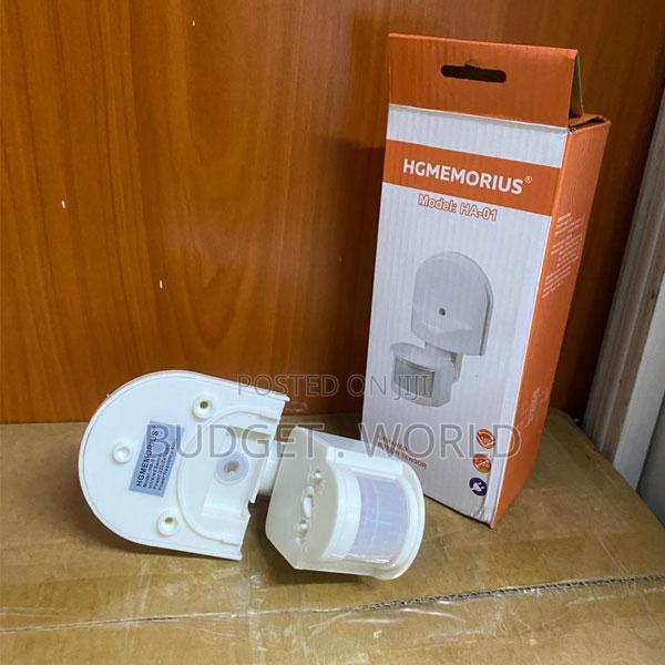 Automatic 180° Motion Detector Switch for Security Lighting