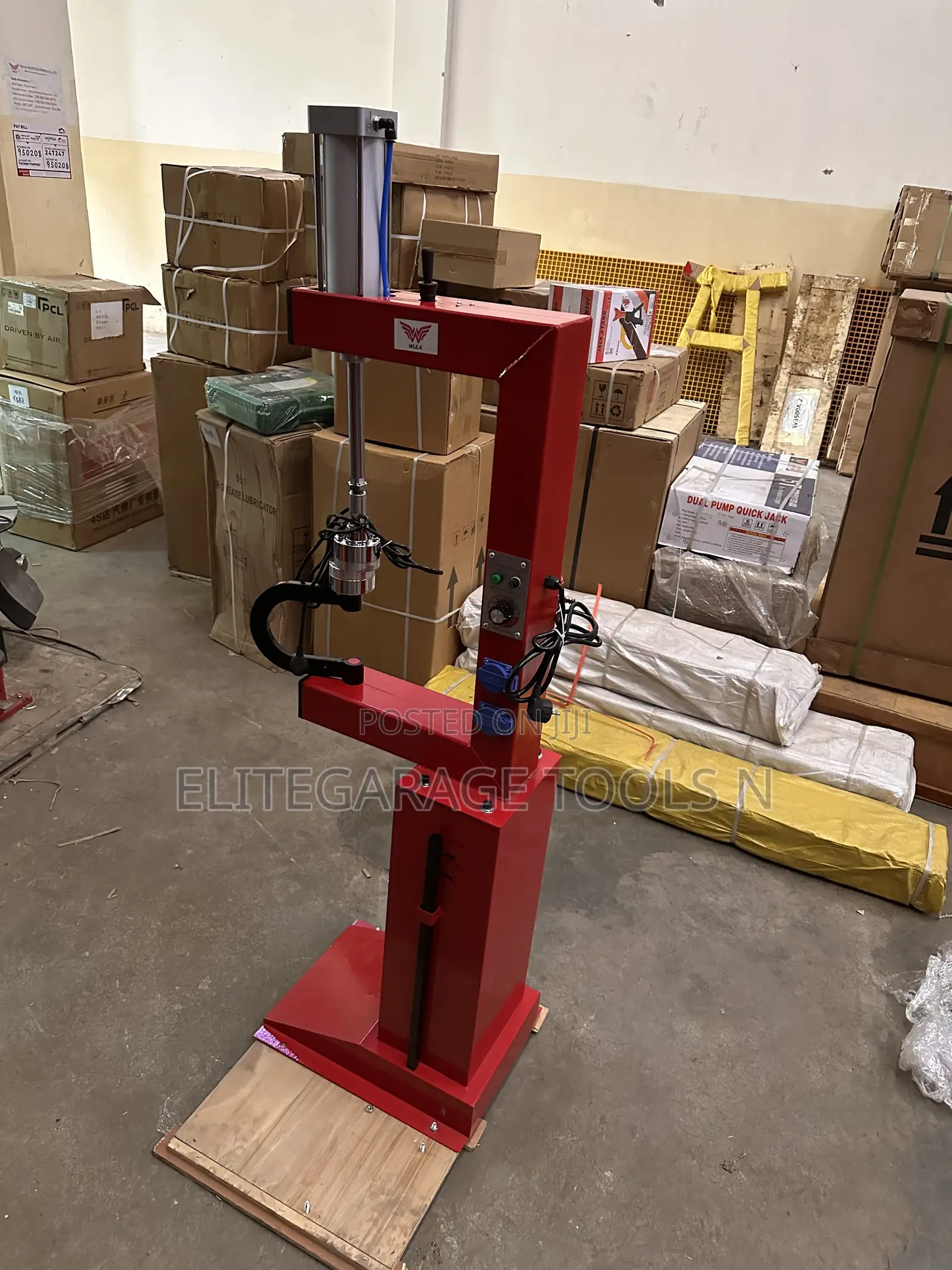 Pneumatic Heavy Duty Tyre Vulcanizer