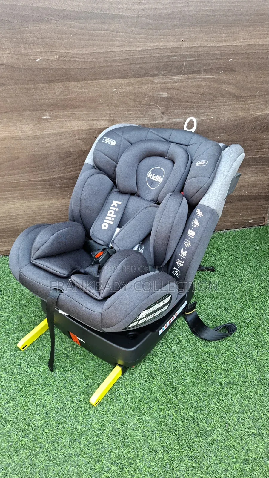 Kidilo Toddler Baby Car Seat ISOFIX – Comfortable Secure