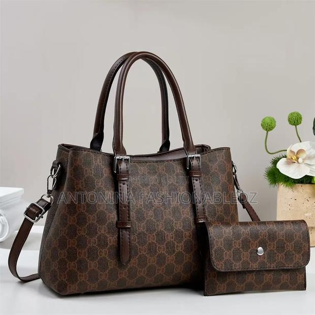 Ladies 2 in 1 Quality Handbag - thumbnail 2