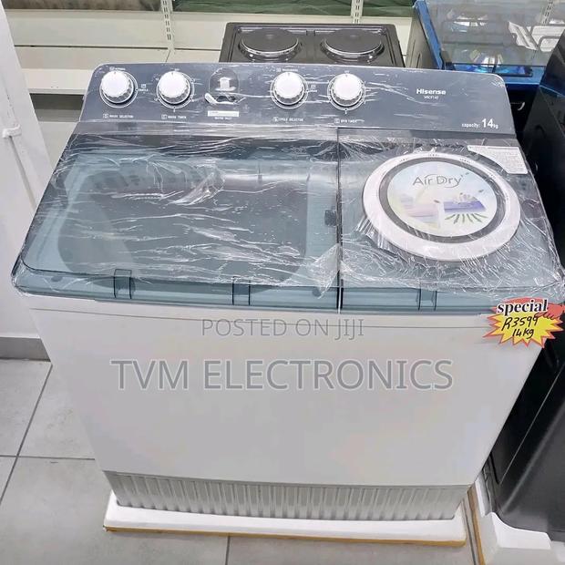 Hisense Top Load Semi Automatic 14kg Twin Tub Washing Machine